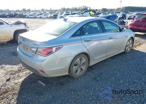 2013 Hyundai Sonata Hybrid Limited from USA, damaged, VIN KMHEC4A4XDA098391